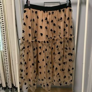 SHEIN Beige Skirt